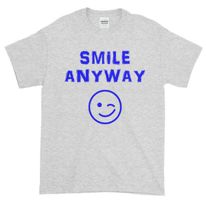 "Smile Anyway" Blue Letter