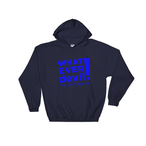 "Can't Stop" Hoodie Blue