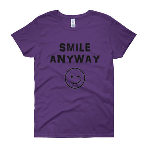 "Smile Anyway" Lady Black