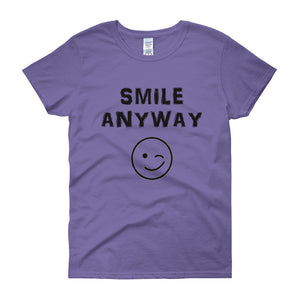 "Smile Anyway" Lady Black