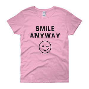 "Smile Anyway" Lady Black