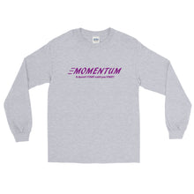 Load image into Gallery viewer, MOMENTUM Purple Letter LS