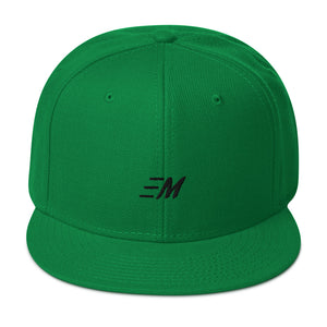 MOMENTUM Black Letter Snapback