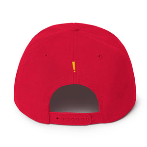 "Whatever devil!" Gold Letter Snapback