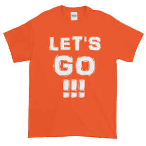 "LET'S GO!!!" White Letter