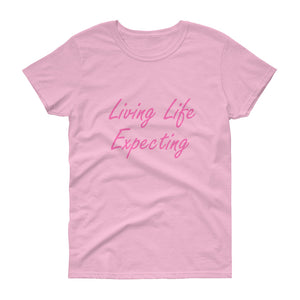 "Expecting" Pink Letter