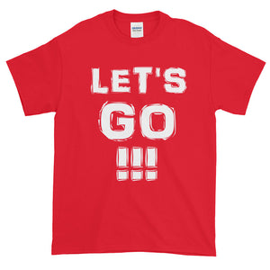 "LET'S GO!!!" White Letter