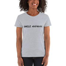 Load image into Gallery viewer, &quot;Smile Anyway&#39; Lady Black 2