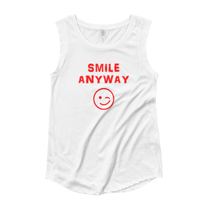 "Smile Anyway" Something Special Red Letter