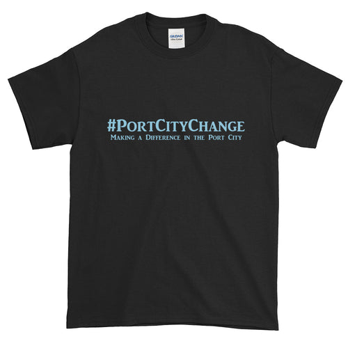 #PortCityChange Sky Blue Letter