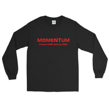 Load image into Gallery viewer, &quot;MOMENTUM&quot; Red Letter LS