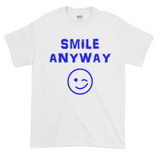 Load image into Gallery viewer, &quot;Smile Anyway&quot; Blue Letter