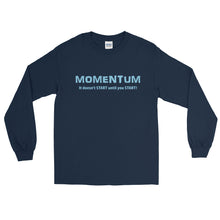 Load image into Gallery viewer, &quot;MOMENTUM&quot; Sky Blue Letter LS