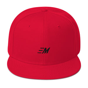 MOMENTUM Black Letter Snapback