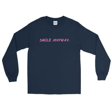 Load image into Gallery viewer, &quot;Smile Anyway&quot; LS Pink 2