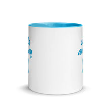 Load image into Gallery viewer, Smile Anyway Blue Mug