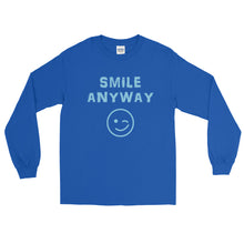 Load image into Gallery viewer, &quot;Smile Anyway&quot; Sky Blue Letter LS