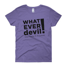 Load image into Gallery viewer, &quot;Whatever devil!&quot; Lady Black X