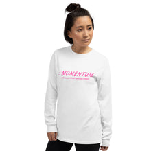 Load image into Gallery viewer, MOMENTUM Pink Letter LS