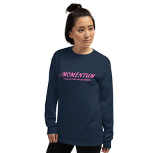 Load image into Gallery viewer, MOMENTUM Pink Letter LS