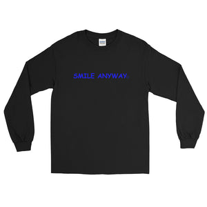 "Smile Anyway" LS Blue 2