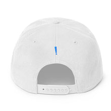 Load image into Gallery viewer, &quot;Whatever devil!&quot; Aqua Letter Snapback