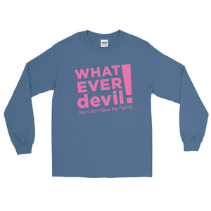 "FAMILY" Pink Letter LS