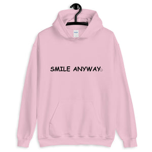 "Smile Anyway" Hoodie Black 2