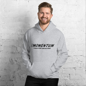 "Momentum" Hoodie Black
