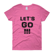Load image into Gallery viewer, &quot;Let&#39;s Go!!!&quot; Lady Black