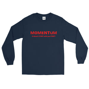 "MOMENTUM" Red Letter LS
