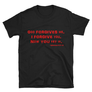 "FORGIVE" Red Letter