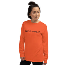 Load image into Gallery viewer, &quot;Smile Anyway&quot; LS Black 2