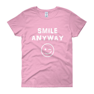 "Smile Anyway" Lady White