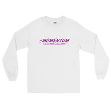 Load image into Gallery viewer, MOMENTUM Purple Letter LS