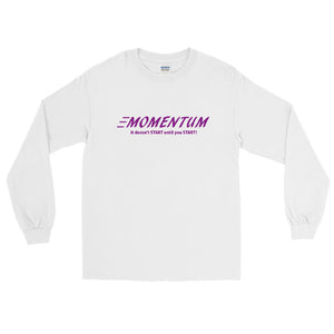 MOMENTUM Purple Letter LS
