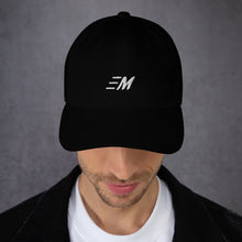 Load image into Gallery viewer, MOMENTUM White Letter Dad Hat