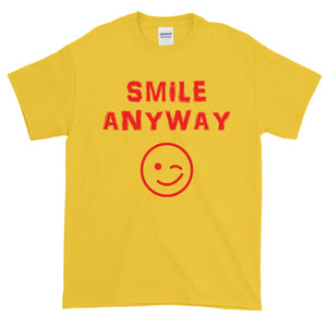 "Smile Anyway" Red Letter