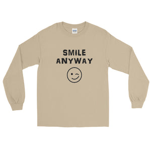 "Smile Anyway" LS Black