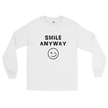 Load image into Gallery viewer, &quot;Smile Anyway&quot; LS Black