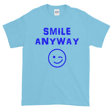 Load image into Gallery viewer, &quot;Smile Anyway&quot; Blue Letter