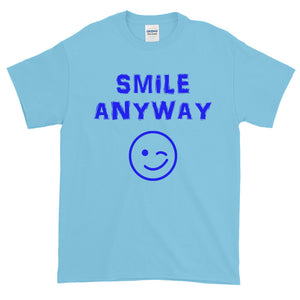 "Smile Anyway" Blue Letter