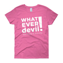 Load image into Gallery viewer, &quot;Whatever devil!&quot; Lady White X
