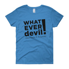 Load image into Gallery viewer, &quot;Whatever devil!&quot; Lady Black X
