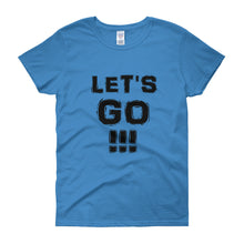 Load image into Gallery viewer, &quot;Let&#39;s Go!!!&quot; Lady Black