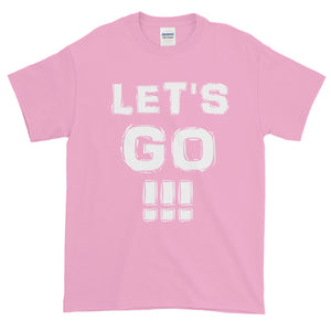 "LET'S GO!!!" White Letter