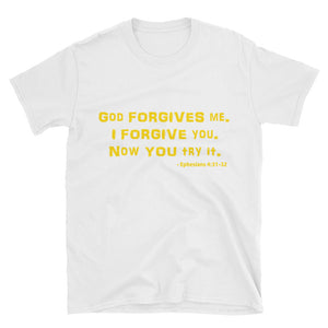 "FORGIVEN" Gold Letter