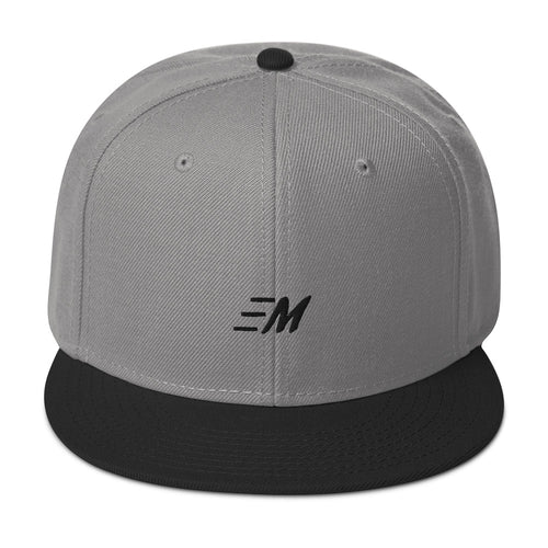 MOMENTUM Black Letter Snapback