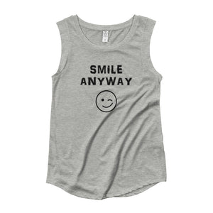 "Smile Anyway" Something Special Black Letter