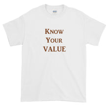 Load image into Gallery viewer, &quot;Know Your Value&quot; Brown Letter